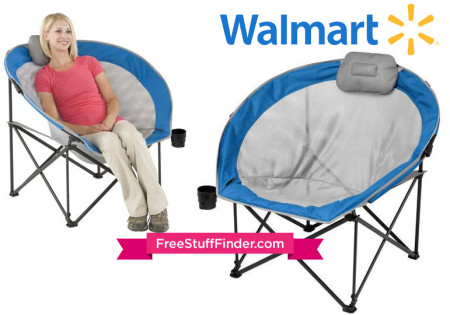 $10 (Reg $30) Ozark Trail Cozy Camp Chair + Free Store Pickup
