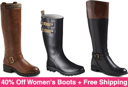 *HOT* 40% Off Women's Boots + Free Shipping