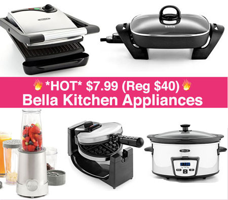 *HOT* $7.99 (Reg $40) Bella Kitchen Appliances