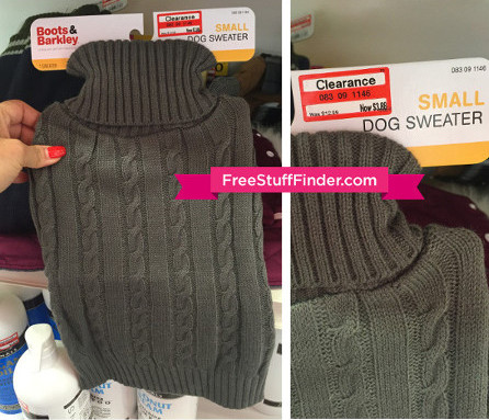 *HOT* $3.88 (Reg $13) Dog Sweaters at Target