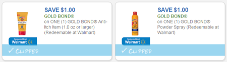 Gold Bond Coupons