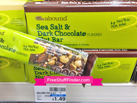 $0.29 (Reg $1.67) Gold Emblem Abound Nut Bar at CVS