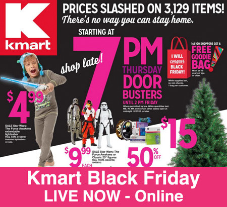 2015 Kmart Black Friday Deals Online LIVE Now!