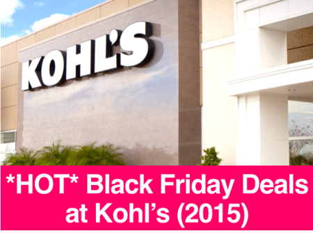 *HOT* Kohl's Black Friday Ad Preview 2015