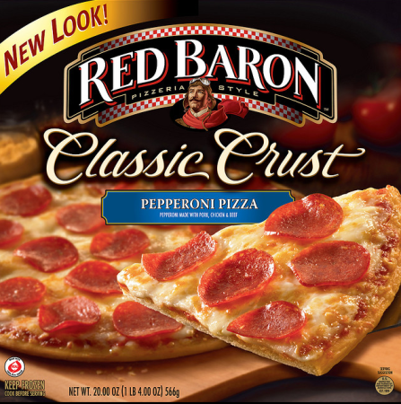 $2.49 (Reg $3.79) Red Baron Pizzas at Kroger