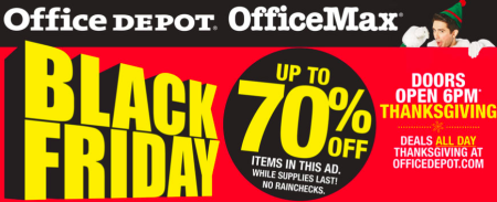 *HOT* Office Depot Black Friday Ad Preview