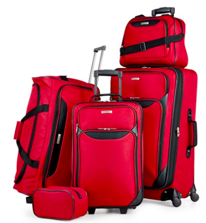 *HOT* $49.99 (Reg $200) 5-Piece Luggage Set