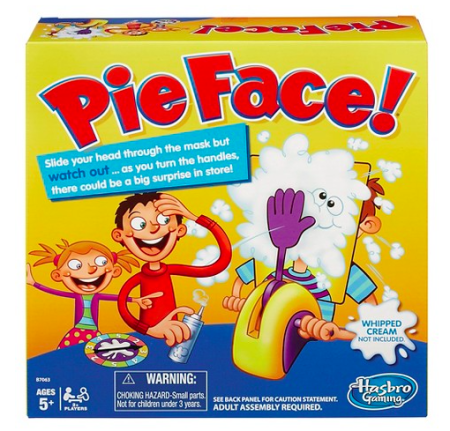 $12.99 (Reg $20) Hasbro Pie Face! Game