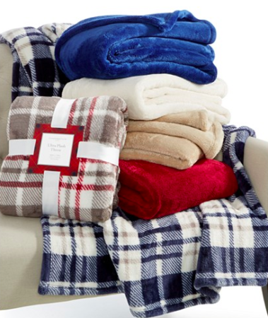 $14.99 (Reg $40) Ultra Plush Throw + Free Shipping