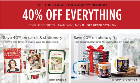 Shutterfly Sale