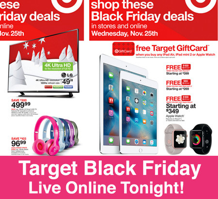*HOT* Target BLACK FRIDAY Deals Online - LIVE NOW!