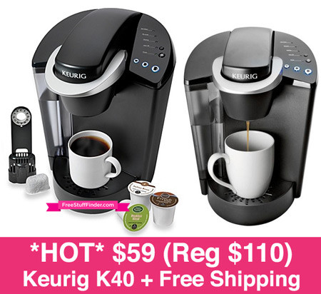 *HOT* $59.99 (Reg $110) Keurig K40 Brewer + Free Shipping