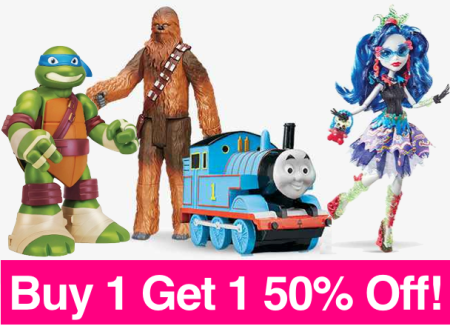 *HOT* Buy 1 Get 1 50% Off Toys + Free Shipping (Today Only!)