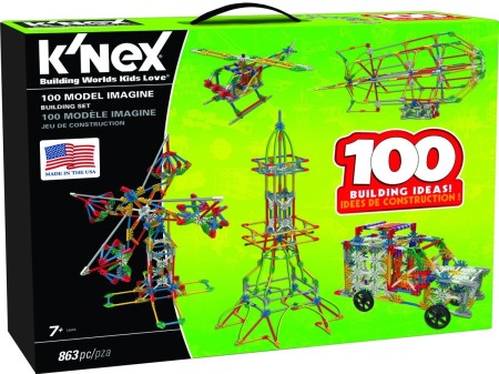 $25 (Reg $50) K'NEX 100 Model Imagine Building Set