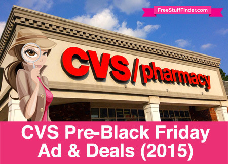 *HOT* CVS Pre-Black Friday Ad + 19 FREEBIES (2015)