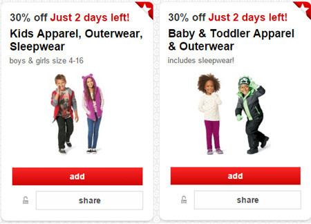 *NEW* 30% Off Kid's, Baby and Toddler Apparel Cartwheels
