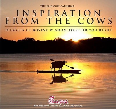 $7 For 12 Food & Drink Coupons From Chick-Fil-A 2016 Calendar