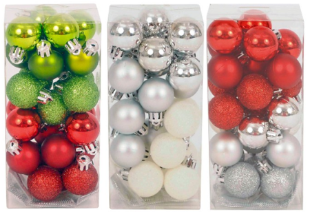 *HOT* $2.30 25-ct Christmas Ornament Sets + Free Shipping