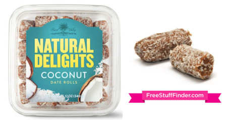 Free Sample Coconut Date Rolls (First 10,000 Only)