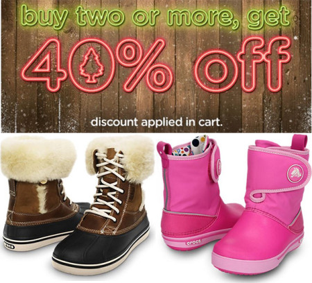 *HOT* 40% Off Crocs Shoes Sale