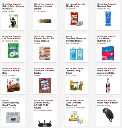 *HOT* 50% Off Cartwheel Offers