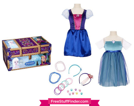 $11.90 (Reg $35) Disney Frozen Elsa & Anna Travel Trunk Dress Up Set