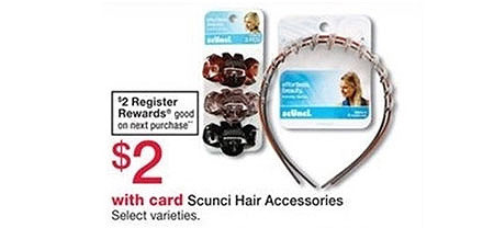 *HOT* Free Scunci Hair Accessory at Walgreens