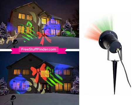 *HOT* $59.99 (Reg $250) LED Motion Projection Holiday Light + Free Shipping