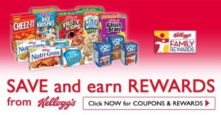 25 Kellogg's Family Reward Points (Text Offer)