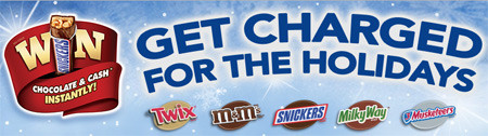 Mars Get Charged for the Holidays Sweepstakes
