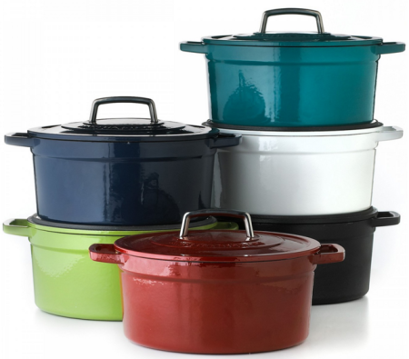 *HOT* $29.99 (Reg $180) Martha Stewart Cast Iron Casserole