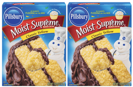 $0.34 (Reg $1.19) Pillsbury Cake Mix at Kroger Affiliate Stores