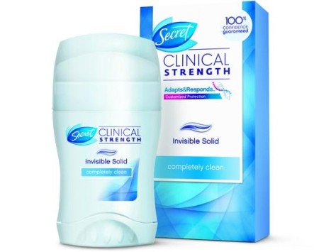 Free Sample Secret Clinical Strength Deodorant