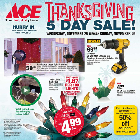 ACE Black Friday Ad 2015