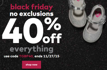 *HOT* Extra 40% Off Everything at Stride Rite (Shoes $14.97!)