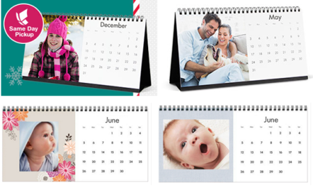 $2.99 (Reg $10) Personalized Desktop Calendar at Walgreens