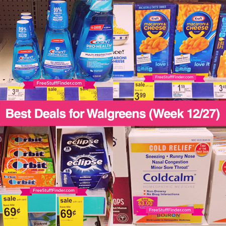 Best Deals for Walgreens (Week 12/27)