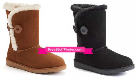 *HOT* $22.49 (Reg $80) Women's Suede Boots + Free Store Pickup (12/25 Only)