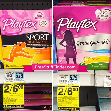 Playtex-Tampons