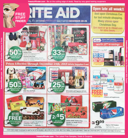 *HOT* Rite Aid Ad Preview (Week 12/20 – 12/26)