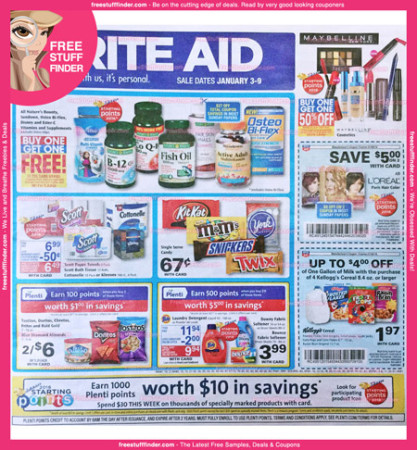 *HOT* Rite Aid Ad Preview (Week 1/3 – 1/9)