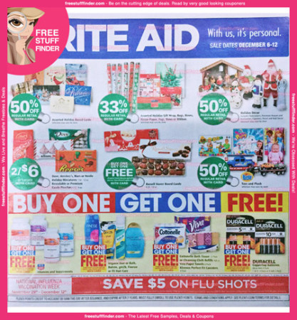 *HOT* Rite Aid Ad Preview (Week 12/6 – 12/12)