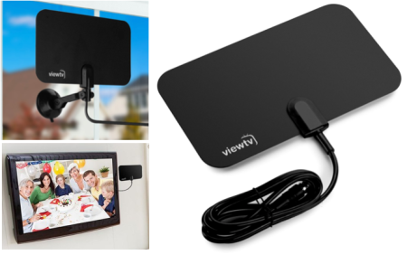 *HOT* $4.99 (Reg $28) Flat HD Digital Indoor TV Antenna