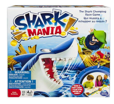 $7 (Reg $15) Shark Mania Board Game + Free Store Pickup