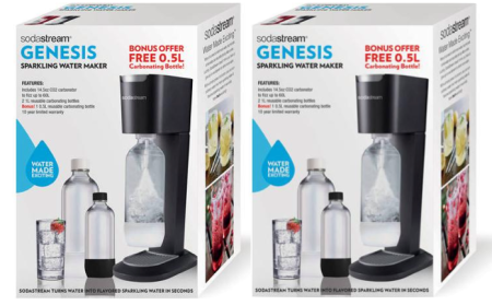 $39.97 (Reg $90) Soda Stream Genisis Soda Maker Bundle