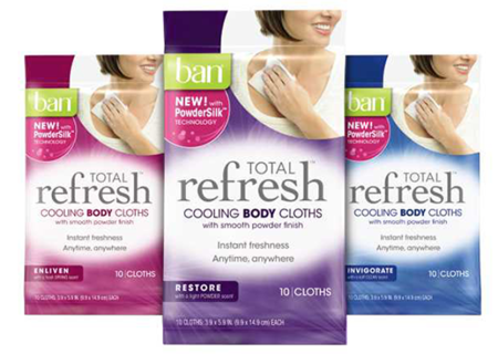 $0.99 (Reg $3.79) Ban Total Refresh Body Cloths at CVS