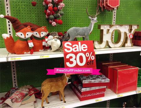 *HOT* 30% Off Holiday Decor + 50% Off Christmas Tree at Target