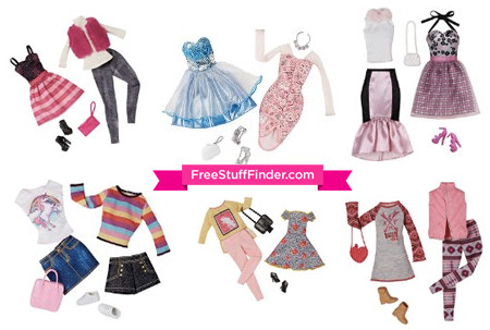 Free Barbie Fashions 2-Pack with $30 Barbie Toy Purchase
