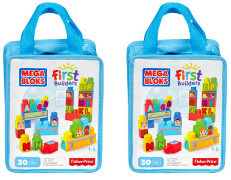 $8.40 Mega Bloks First Builders 30-Piece ABC Spell Bag