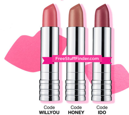 Free Full-Size Long Last Lipstick + Free Shipping w/ Any Purchase at Clinique ($17 Value)